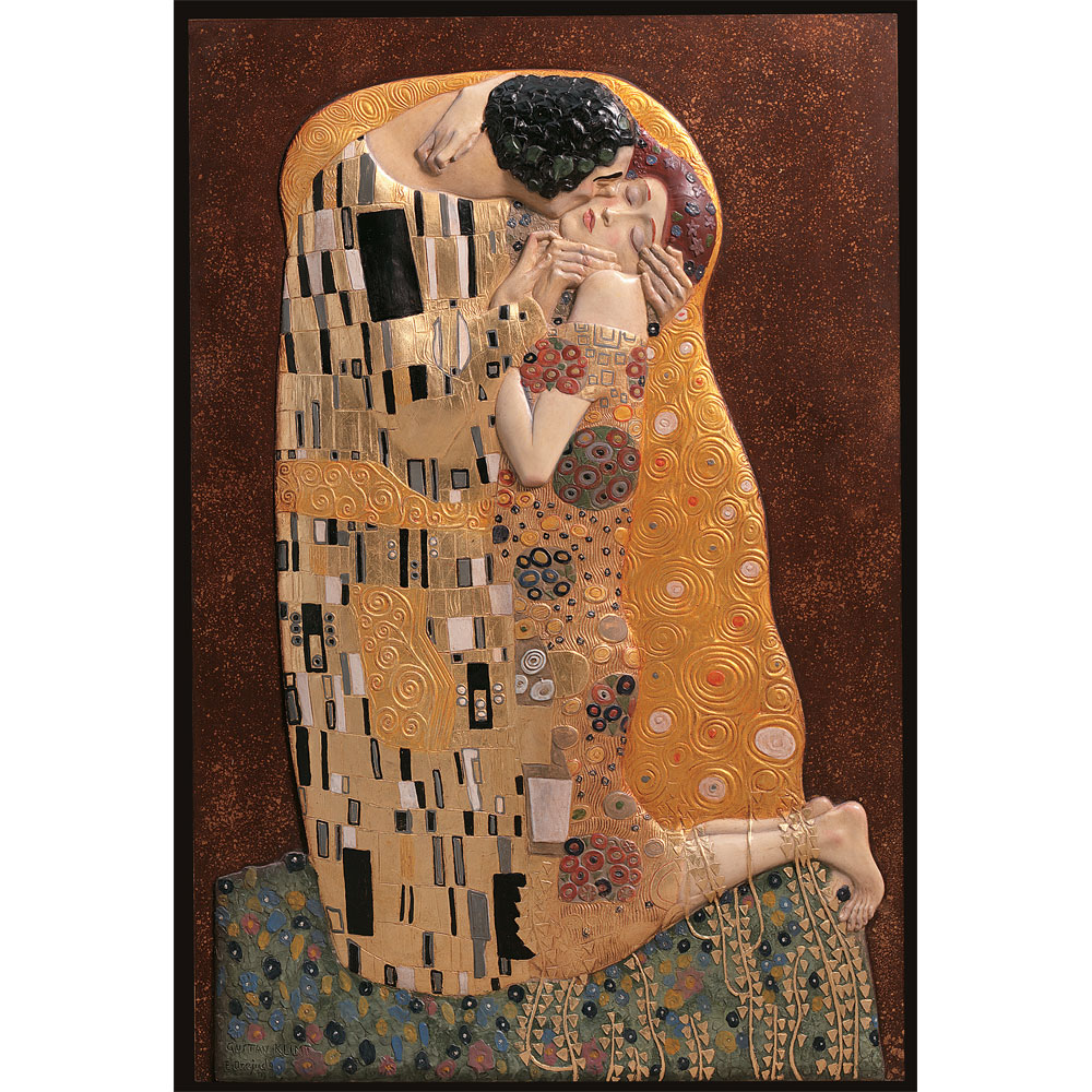 Painting "The Kiss" by Gustav Klimt