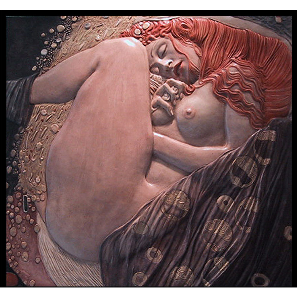 Painting "Danae" by Gustav Klimt