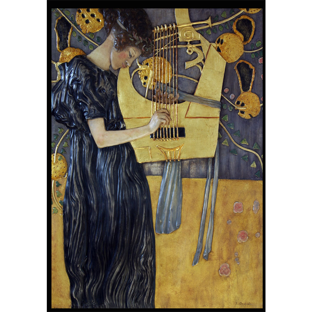 Painting "Music" by Gustav Klimt