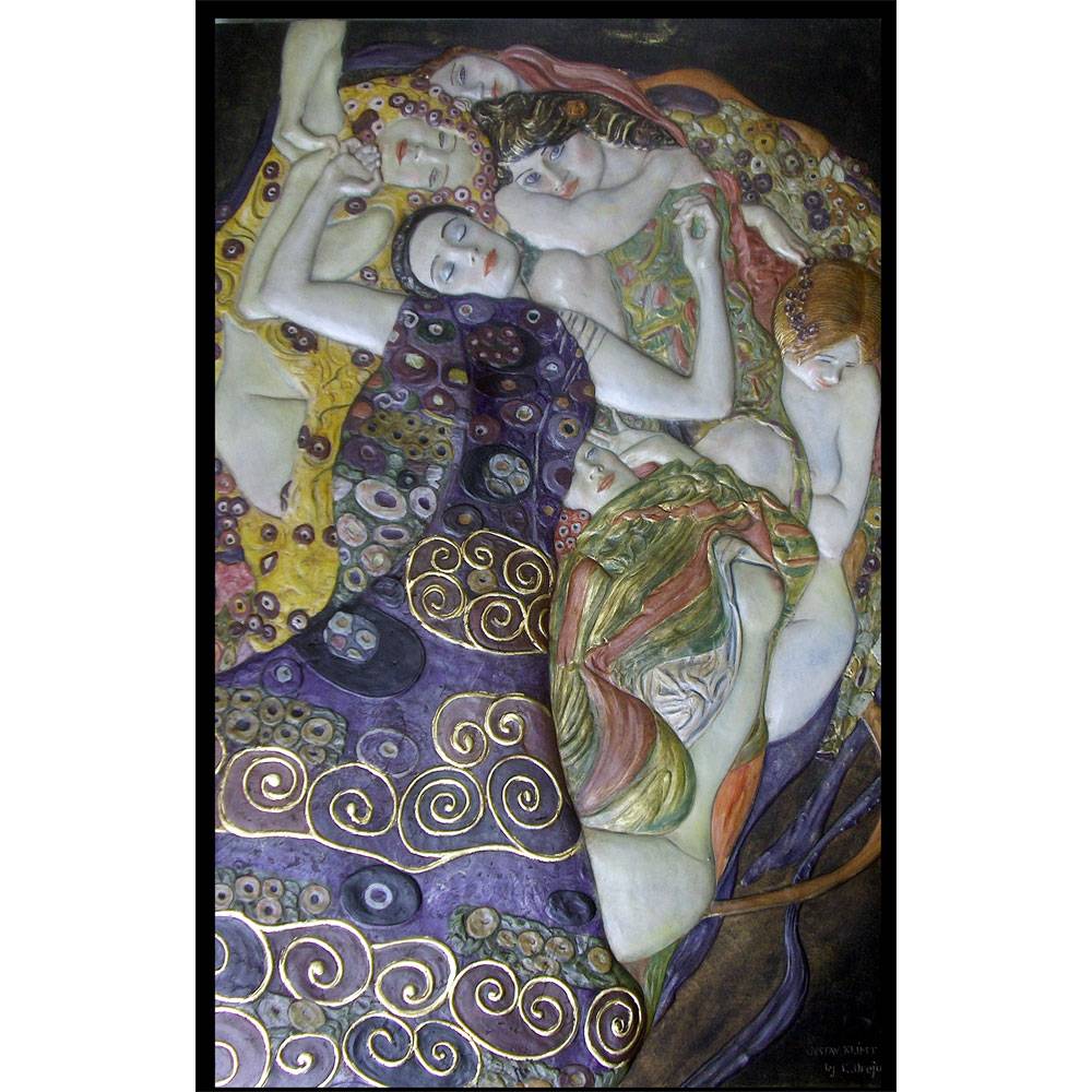 Tableau La jeune fille de Gustav Klimt